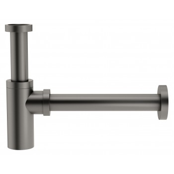 Сифон для раковины и биде GENEBRE KLOE Brushed Metal Графит 162652